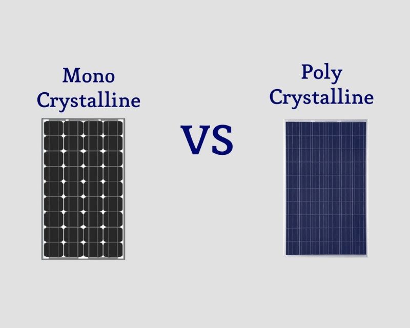 solar panel poly vs mono