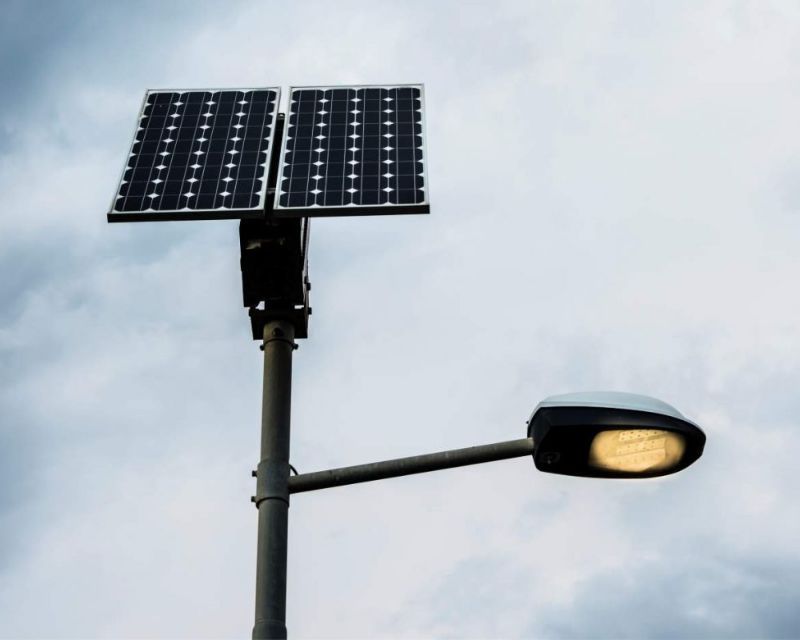 lampu jalan solar panel