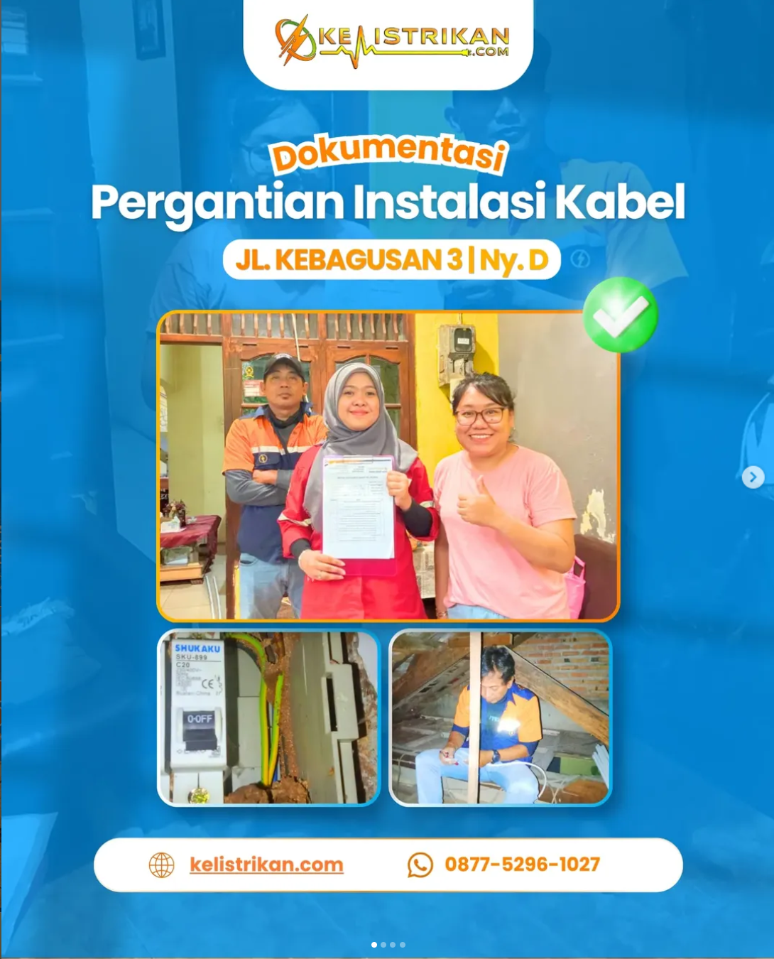 Pekerjaan Perapihan Instalasi Listrik