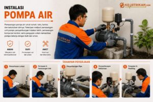 Jasa Instalasi Pompa Air