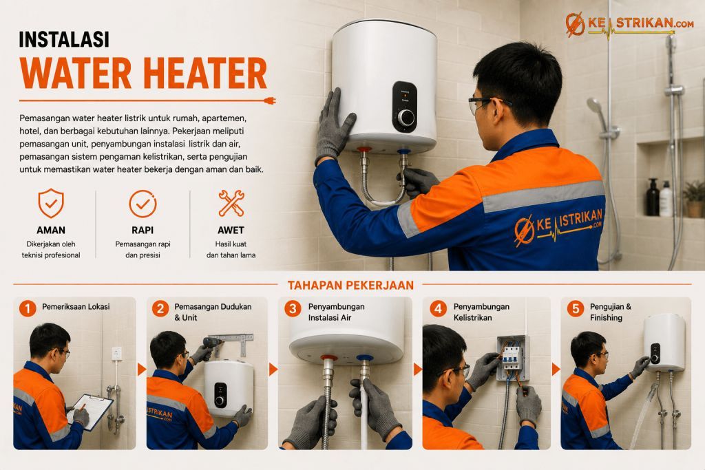 Jasa Instalasi Water Heater